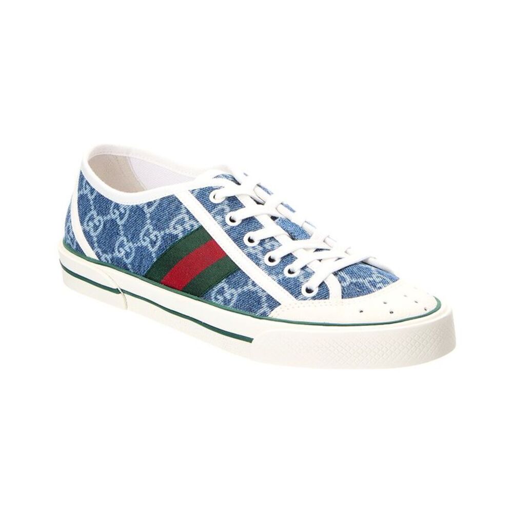 Gucci Gg Supreme Canvas Tennis Sneaker, Blue